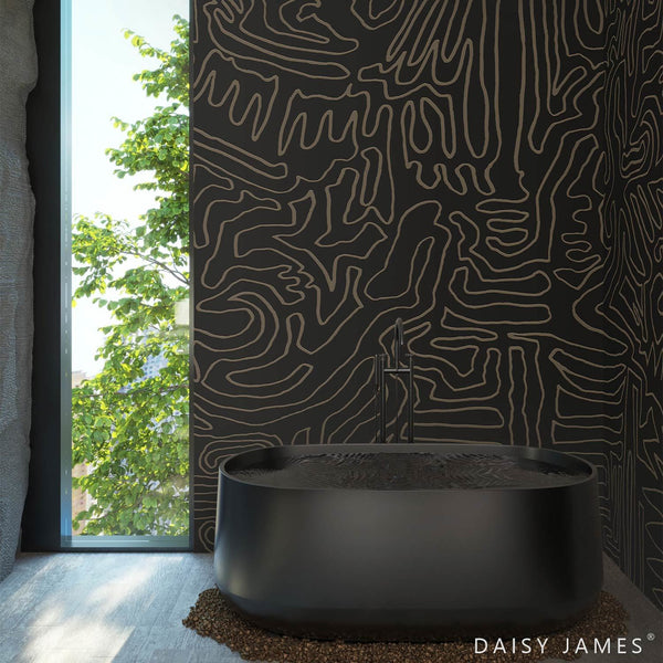 The Roam behang-Behang-Daisy James-Selected Wallpapers & Interiors