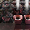 The Scarlett Flower behang-behang-Daisy James-Selected Wallpapers & Interiors