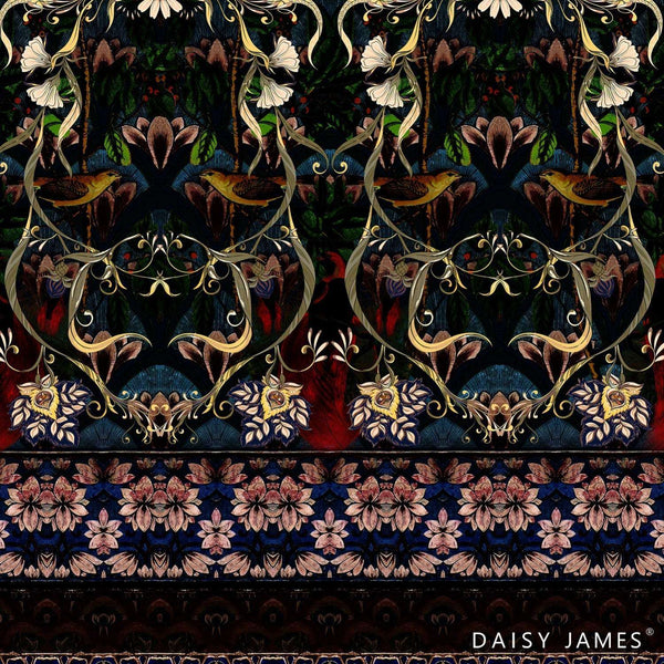 The Stella behang-behang-Daisy James-Selected Wallpapers & Interiors