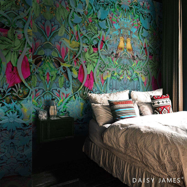 The Stella behang-behang-Daisy James-Selected Wallpapers & Interiors