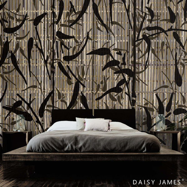 The Sumi-E behang-behang-Daisy James-Selected Wallpapers & Interiors