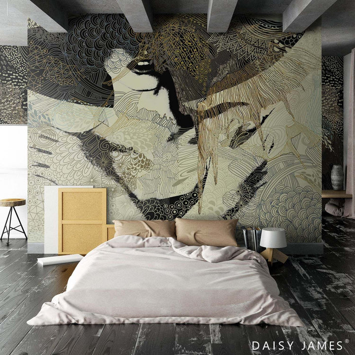 The Tribe Collection No1-behang-Tapete-Daisy James-Selected Wallpapers
