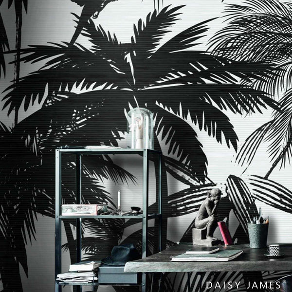 The Wajang behang-behang-Daisy James-Selected Wallpapers & Interiors