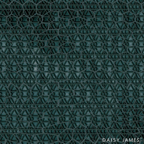 The Web wallpaper-Daisy James-Green-Vinyl-M2-Selected Wallpapers & Interiors