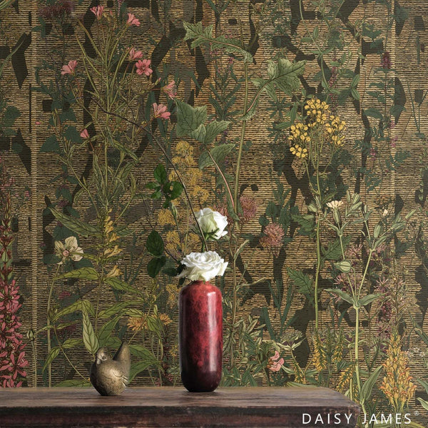 The Wildflowers behang-behang-Daisy James-Selected Wallpapers & Interiors