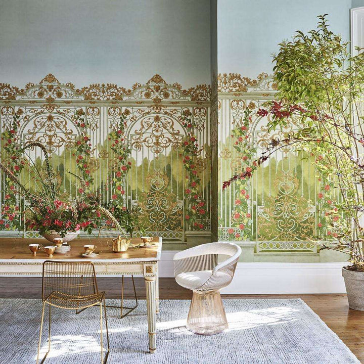 Tijou Gate-behang-Tapete-Cole & Son-Selected Wallpapers