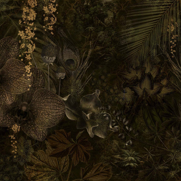 Till the Unknown-Behang-Presence-Mystic Green-Silk Vinyl-PS102/04-Selected Wallpapers