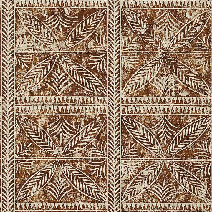 Timbuktu-Behang-Tapete-Thibaut-Tobacco-Rol-T10252-Selected Wallpapers