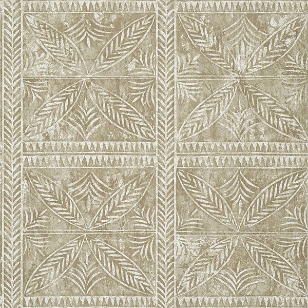 Timbuktu-Behang-Thibaut-Beige-Rol-T10256-Selected Wallpapers