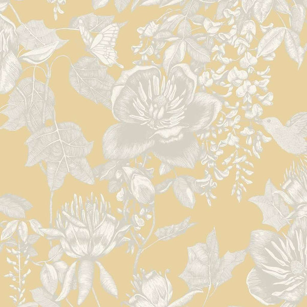 Tivoli-Behang-Cole & Son-Soft Yellow-Rol-99/7029-Selected Wallpapers
