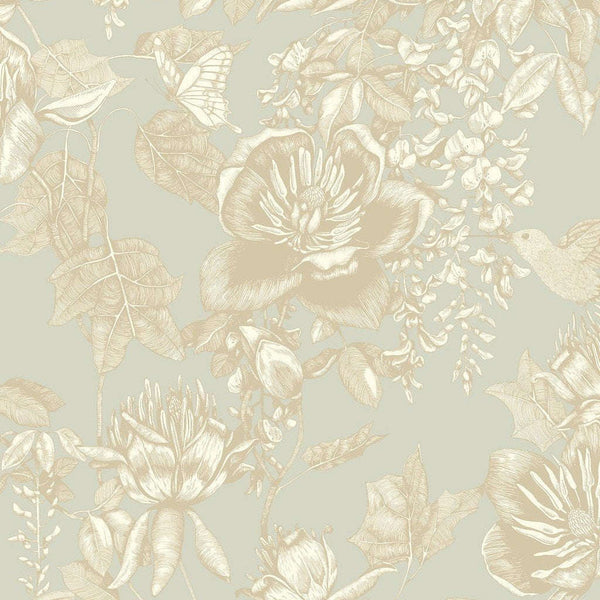 Tivoli-Behang-Cole & Son-Old Olive-Rol-99/7031-Selected Wallpapers