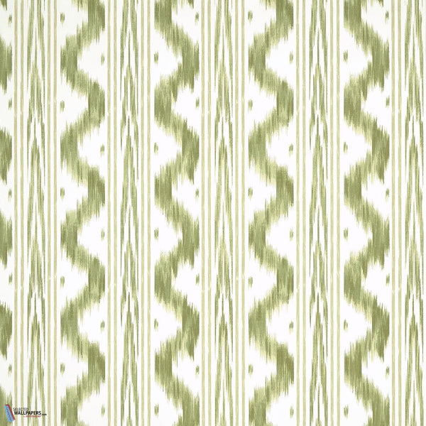 Toile de Nantes Intisse-Behang-Pierre Frey-Herbe-Rol-FP946004-Selected Wallpapers