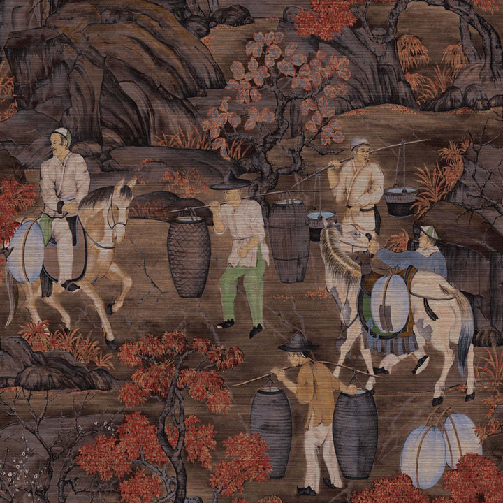 Toile de Tibet-Behang-Tapete-Arte-Rust-Meter (M1)-97691-Selected Wallpapers