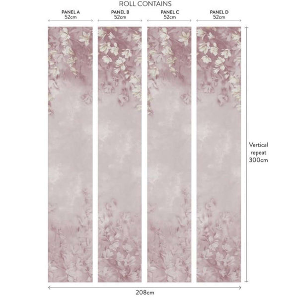 Trailing Magnolia-Behang-1838 wallcoverings-Selected Wallpapers