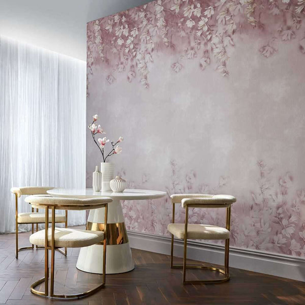 Trailing Magnolia-Behang-Tapete-1838 wallcoverings-Selected Wallpapers