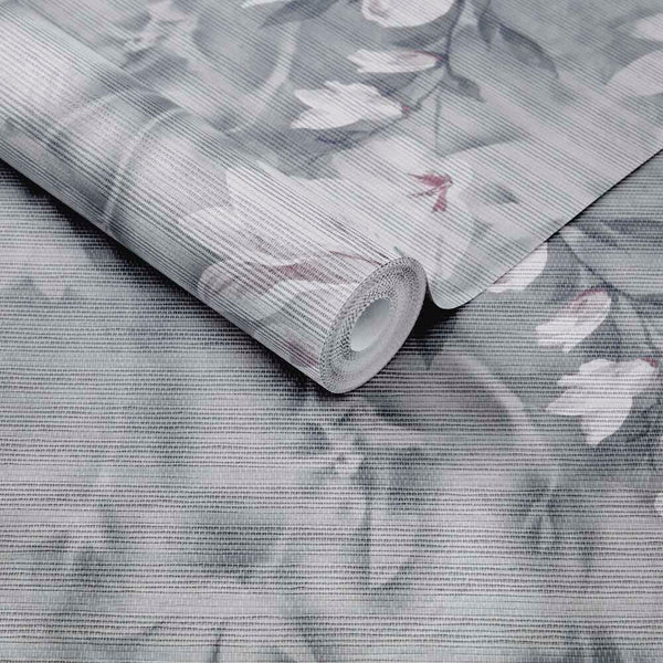 Trailing Magnolia Paperweave-Wallpaper-1838 wallcoverings-Selected Wallpapers