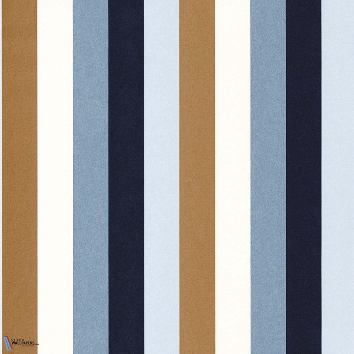 Transat-Behang-Tapete-Casamance-Bleu Persan/Or-Rol-75923262-Selected Wallpapers