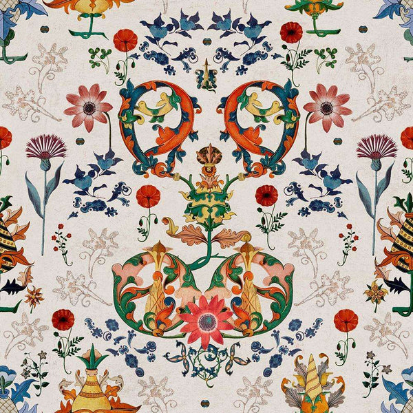 Transylvania Folk-behang-Mind the Gap-White-300 cm (standaard)-WP20313-Selected Wallpapers