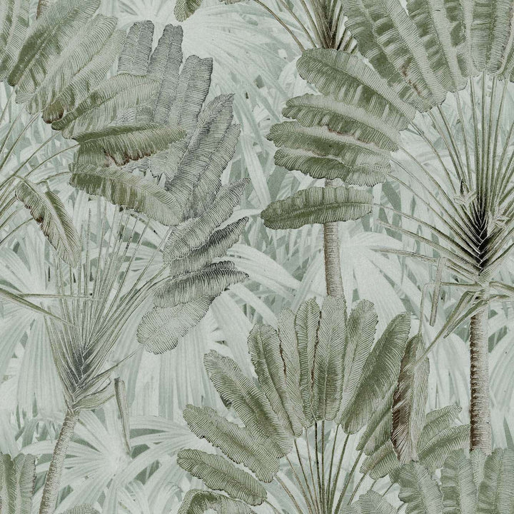 Traveller's Palm-behang-Tapete-Mind the Gap-Neutraal-300 cm (standaard)-WP20525-Selected Wallpapers
