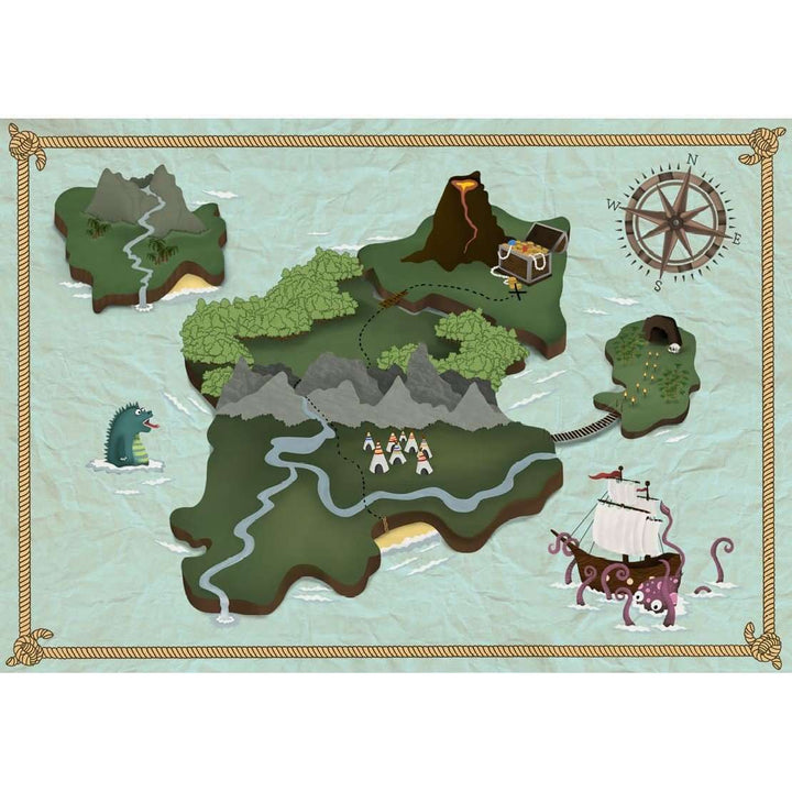 Treasure Map-behang-Tapete-Coordonne-Selected Wallpapers