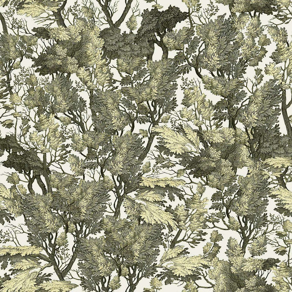 Tree Folliage-Tapete-Mind the Gap-Groen-300 cm (standaard)-WP20481-Selected Wallpapers