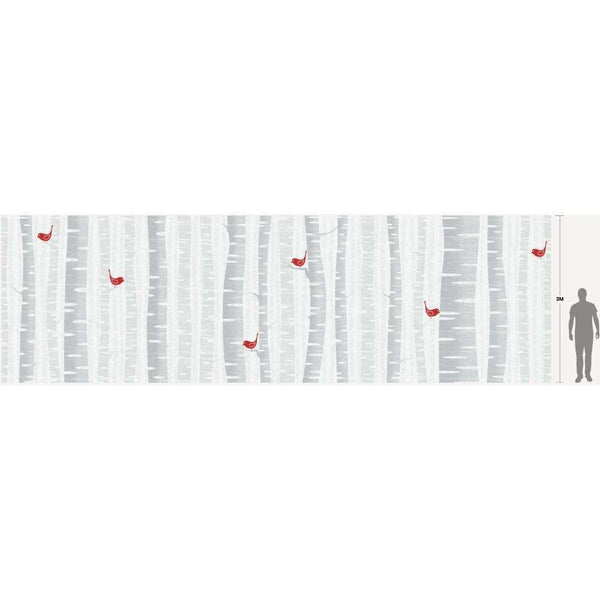 Trees-behang-Inkiostro Bianco-Selected Wallpapers