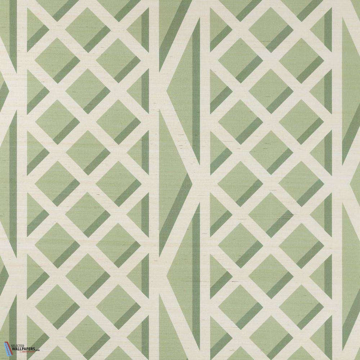 Treillage-behang-Tapete-Pierre Frey-Vert-Meter (M1)-FP769003-Selected Wallpapers