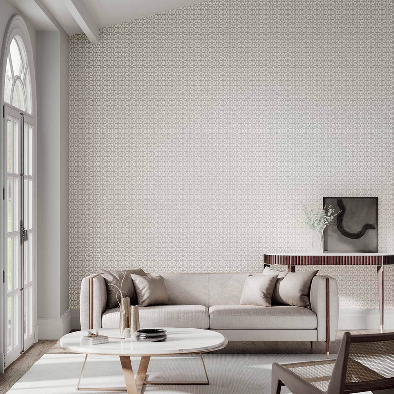 Trellis wallpaper by Harlequin