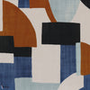 Trompe L'Oeil stof-Casamance-Marine/Mauve-Meter (M1)-32820420-Selected Wallpapers