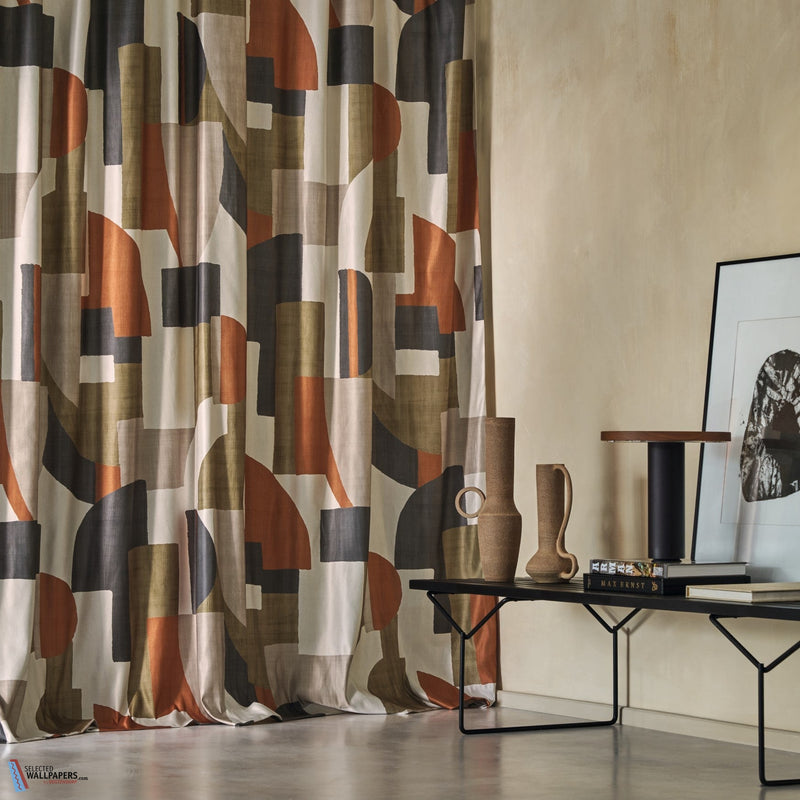 Trompe L'Oeil stof-Casamance-Selected Wallpapers