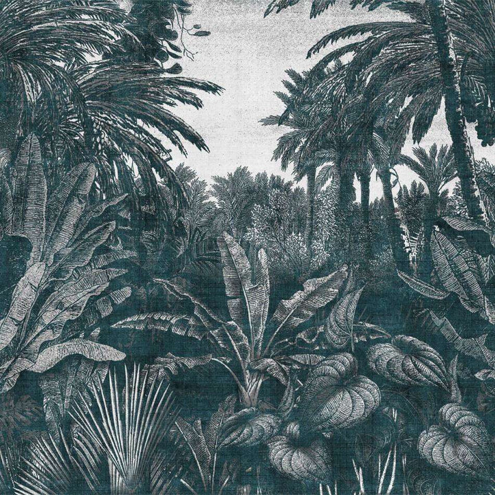 Tropical Mornings-behang-Tapete-LondonArt-02-Blue Glass Finish-17016-02-Selected Wallpapers