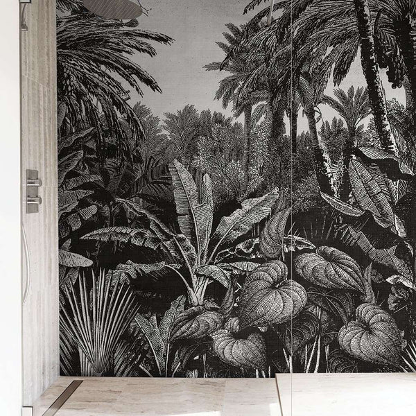 Tropical Mornings-behang-LondonArt-Selected Wallpapers