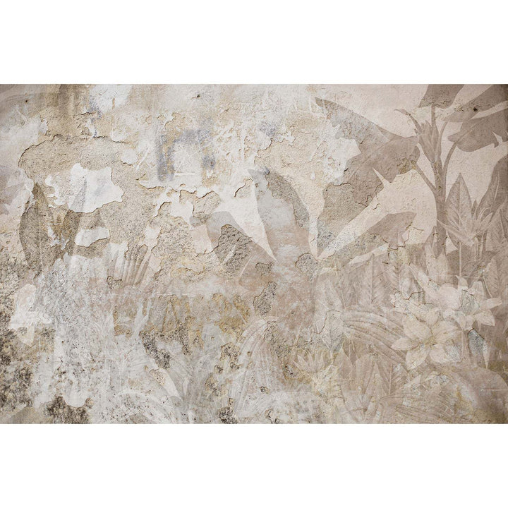 Tropical Patina Wall-behang-Tapete-Les Dominotiers-Selected Wallpapers