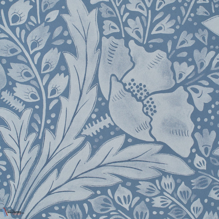 Tudor Poppy-Behang-Tapete-Liberty-Lapis-Rol-07222201C-Selected Wallpapers