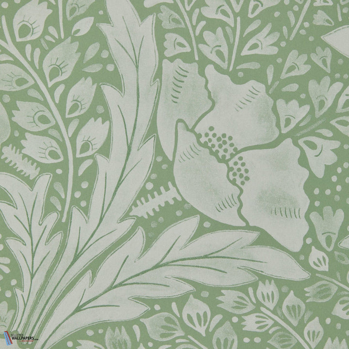 Tudor Poppy-Behang-Tapete-Liberty-Fern-Rol-07222201Y-Selected Wallpapers