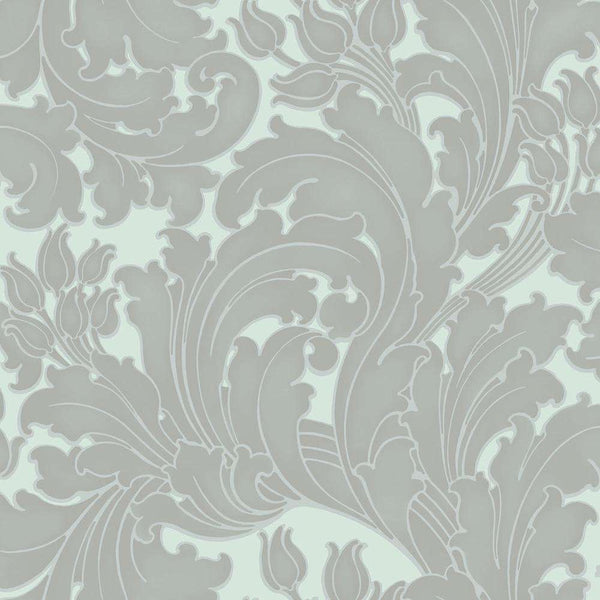 Tulip-Tapete-Little Greene-Cloud-Rolle-0260TUCLOUD-Selected Wallpapers
