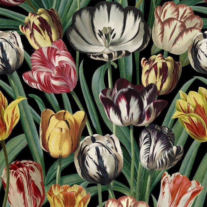 Tulipa-behang-Tapete-Mind the Gap-Multicolor-300 cm (standaard)-WP20178-Selected Wallpapers