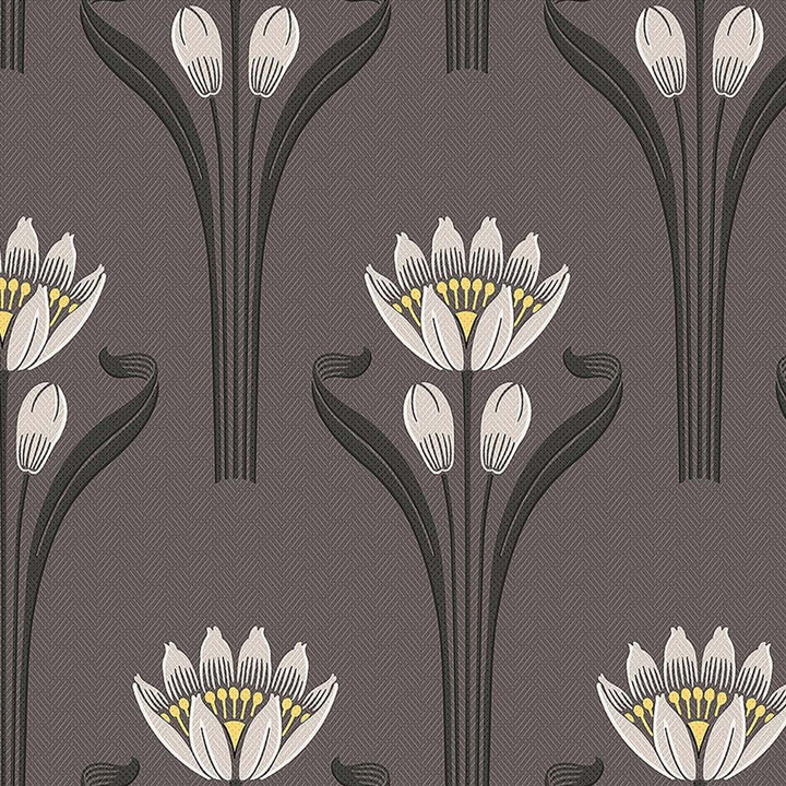 Tulipes-behang-Tapete-Isidore Leroy-Tabac-Rol-06240404-Selected Wallpapers