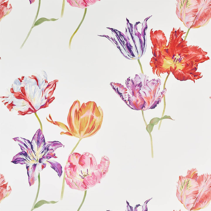 Tulipomania-behang-Tapete-Sanderson-Botanical-216666-Selected Wallpapers