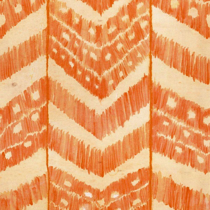 Turkish ikat-behang-Tapete-Mind the Gap-Tangerine-Rol-WP30058-Selected Wallpapers