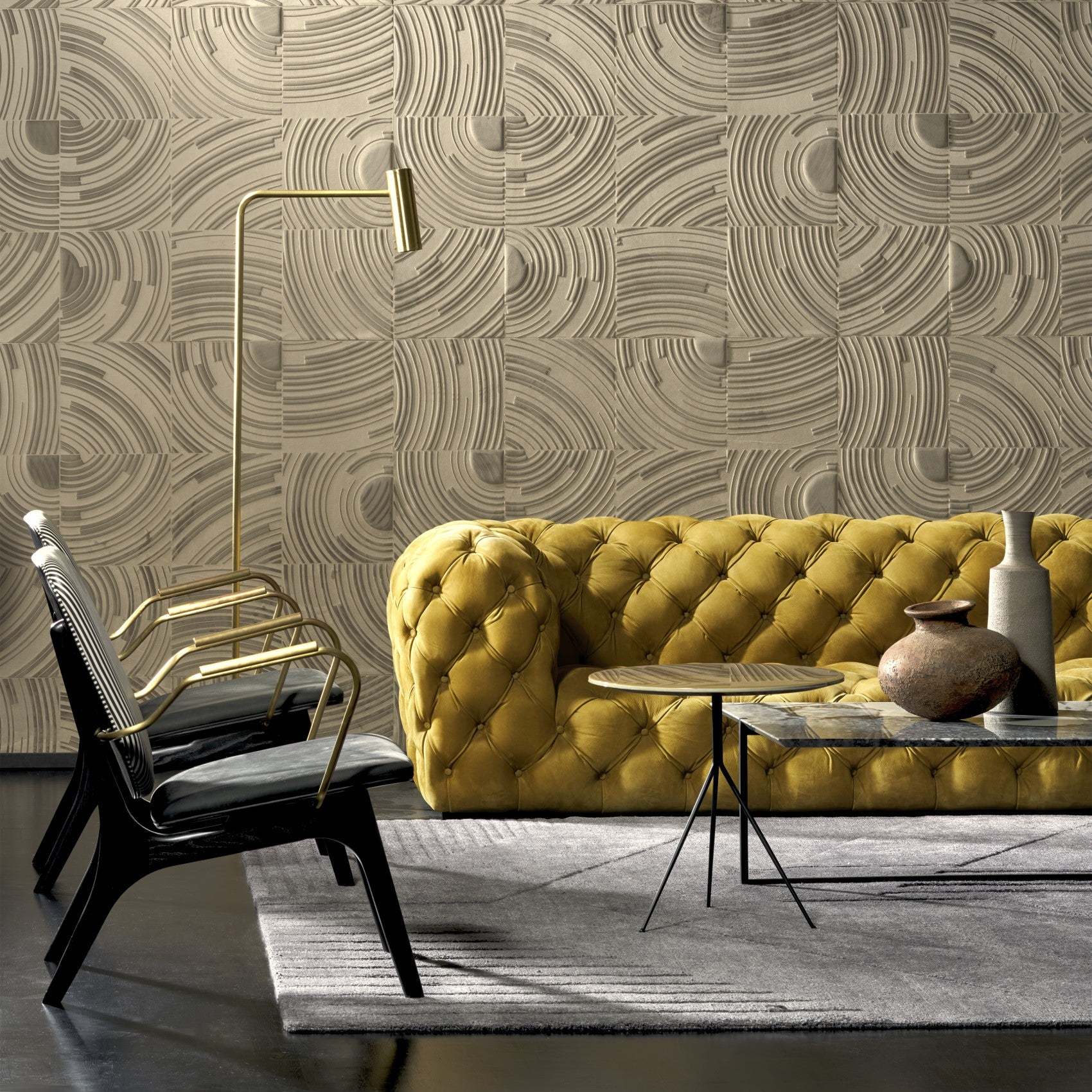AROWONEN  Wallpaper  Textura  Weave  Clay