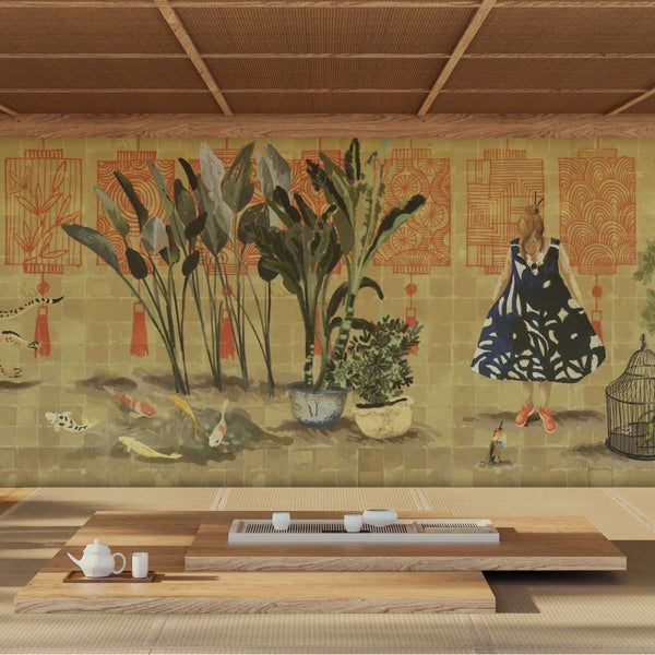Un Conte Fantastique-behang-Tapete-Elitis-Selected Wallpapers