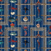 Underwater Life-behang-Mind the Gap-Blue-300 cm (standaard)-WP20565-Selected Wallpapers