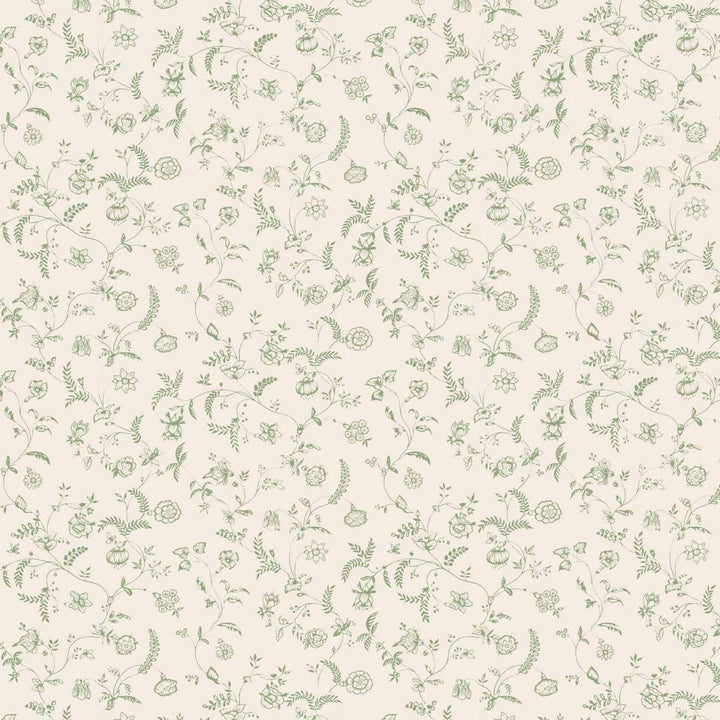 Uppark-Behang-Tapete-Farrow & Ball-Suffield Green-Rol-BP549-Selected Wallpapers