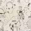 Vases Masques-behang-Pierre Frey-Blanc-Meter (M1)-FP591001-Selected Wallpapers