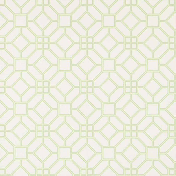 Veranda Trellis-behang-Tapete-Zoffany-Leaf-Rol-311343-Selected Wallpapers