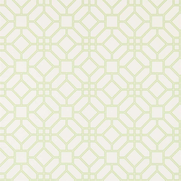 Veranda Trellis-behang-Zoffany-Leaf-Rol-311343-Selected Wallpapers