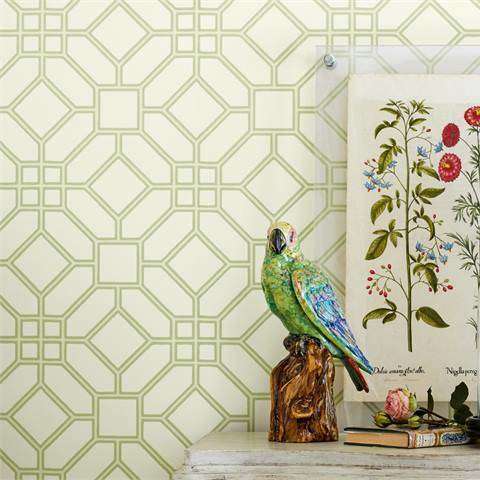 Veranda Trellis-behang-Zoffany-Selected Wallpapers