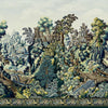Verdure Tapestry-behang-Cole & Son-Spring Green, Soft Olive & Rouge-Paneel-118/17038-Selected Wallpapers