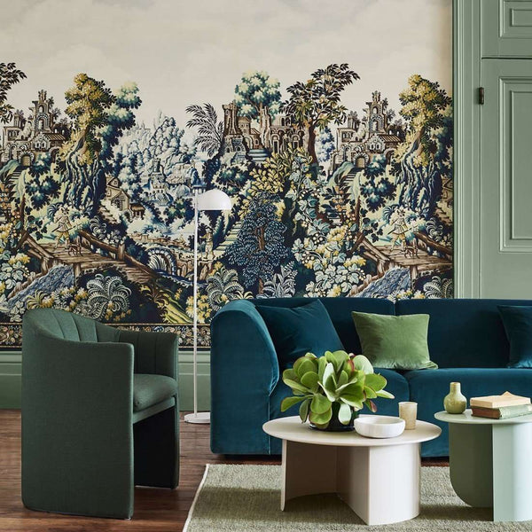 Verdure Tapestry-behang-Cole & Son-Selected Wallpapers